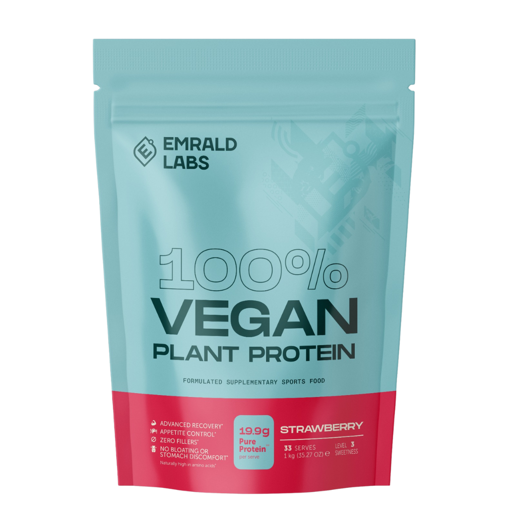 100% Vegan Protein (5) & Emrald-100%-Veg-1kg-Straw