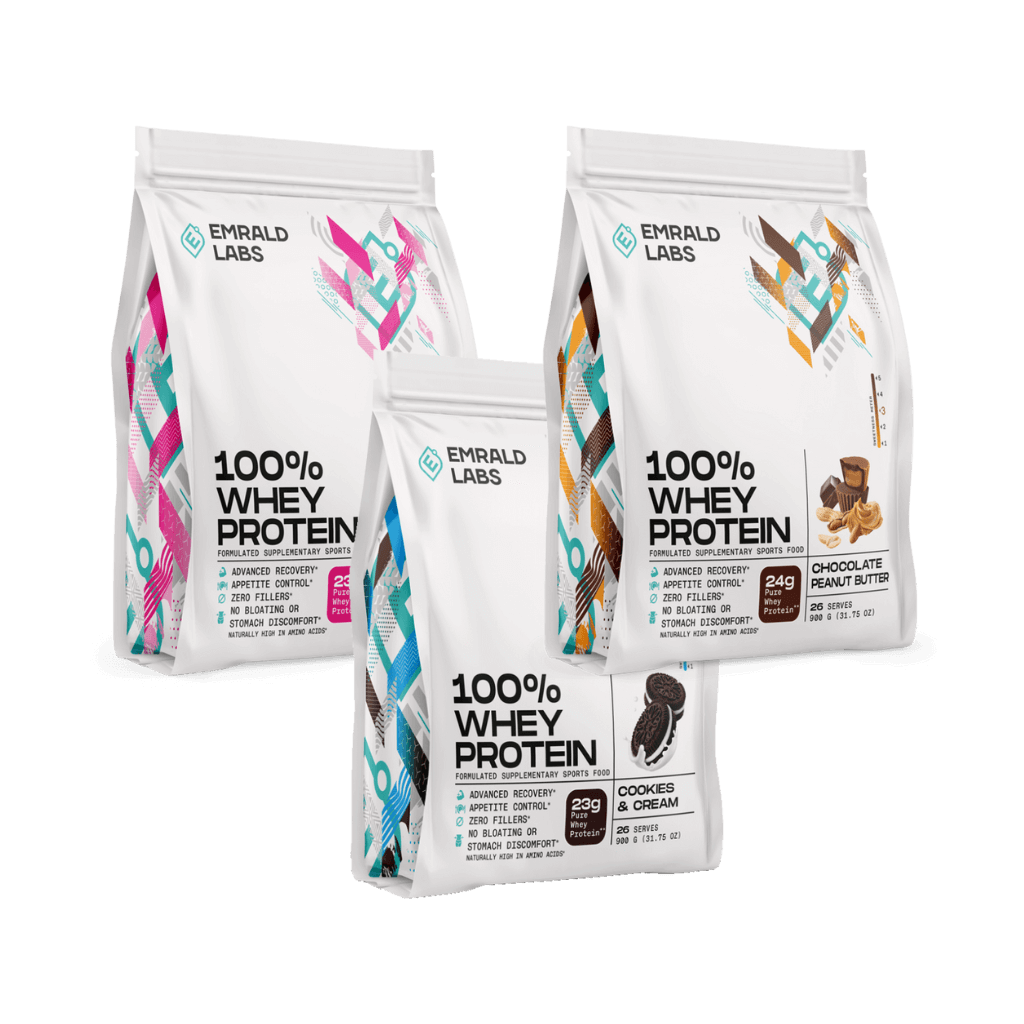 100% Whey Protein 900g | Triple Pack