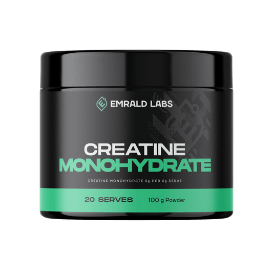 Creatine Monohydrate & Emrald-Crea-Mono-100g
