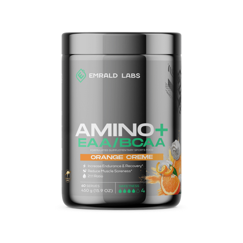 Amino+ EAA/BCAA (3) & EMRALD-Amino+-60Srv-Ora