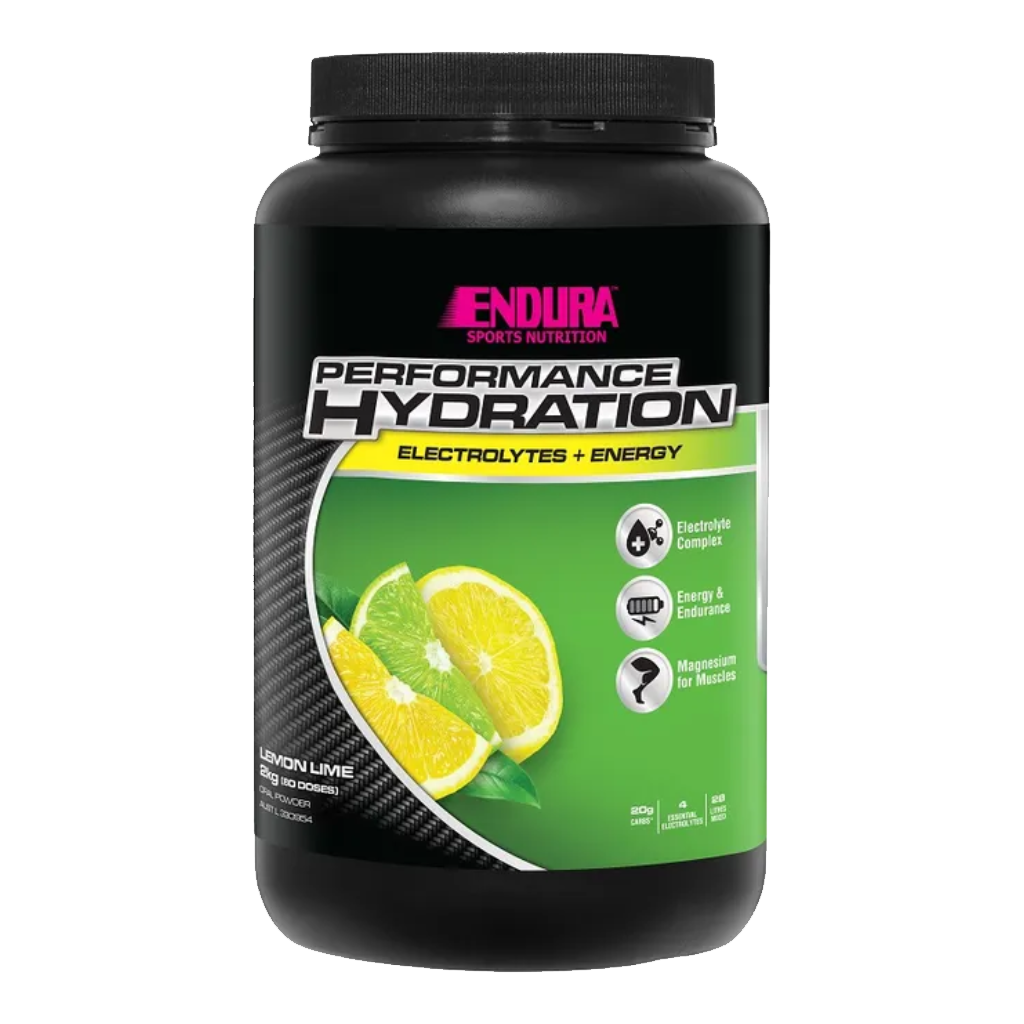 Rehydration Performance Fuel (6) & Endura-RehydrationPerformanceFuel-80Srv-LemonLime