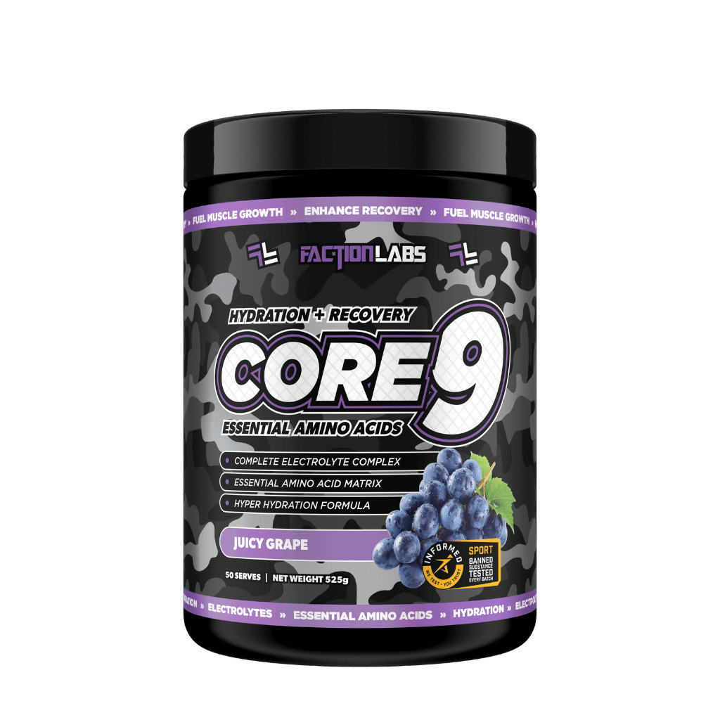 Core 9 EAA+BCAA (5) & FACTION-CORE9-60Srvs-C