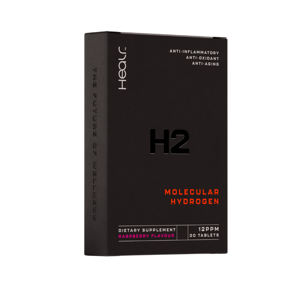 H2 Molecular Hydrogen (Hydrogen Water Tablets) & HEALR-H2-30tab-Rasp