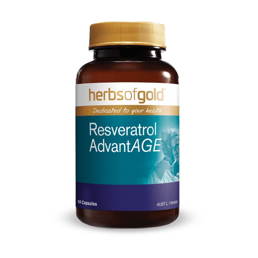 Herbs of Gold Resveratol AdvantAGE | 60 Caps