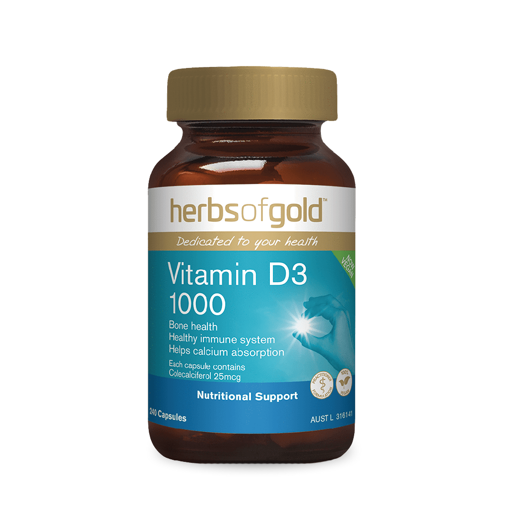 Herbs of Gold Vitamin D3 1000