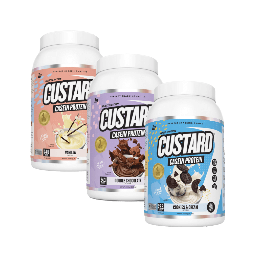 Custard Triple Pack