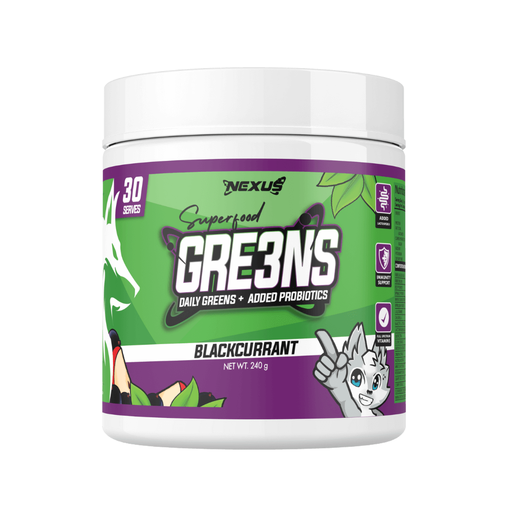 Superfood Gre3ns & NEXUS-Gre3ns-30Srv-BlkCur