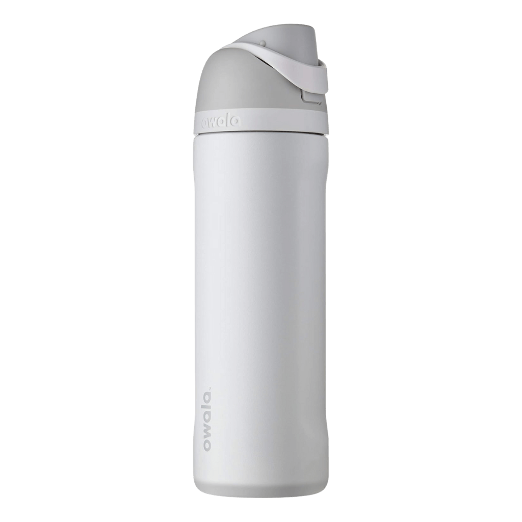 Owala Freesip Stainless Steel Bottle (3) & OWALA-FREESIP-710ml-White