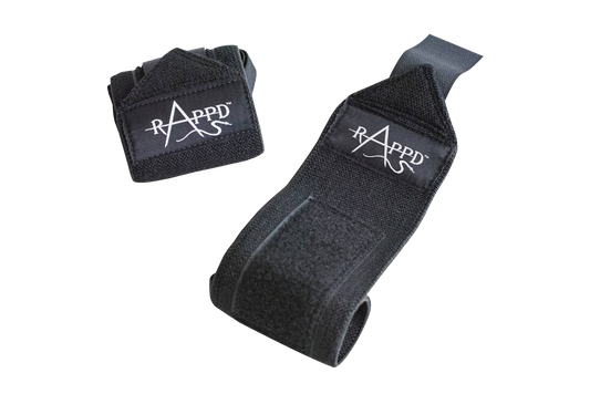 Rapp'd 13" Elastic Wrist Wrap & R-13inch-EWW-BLA
