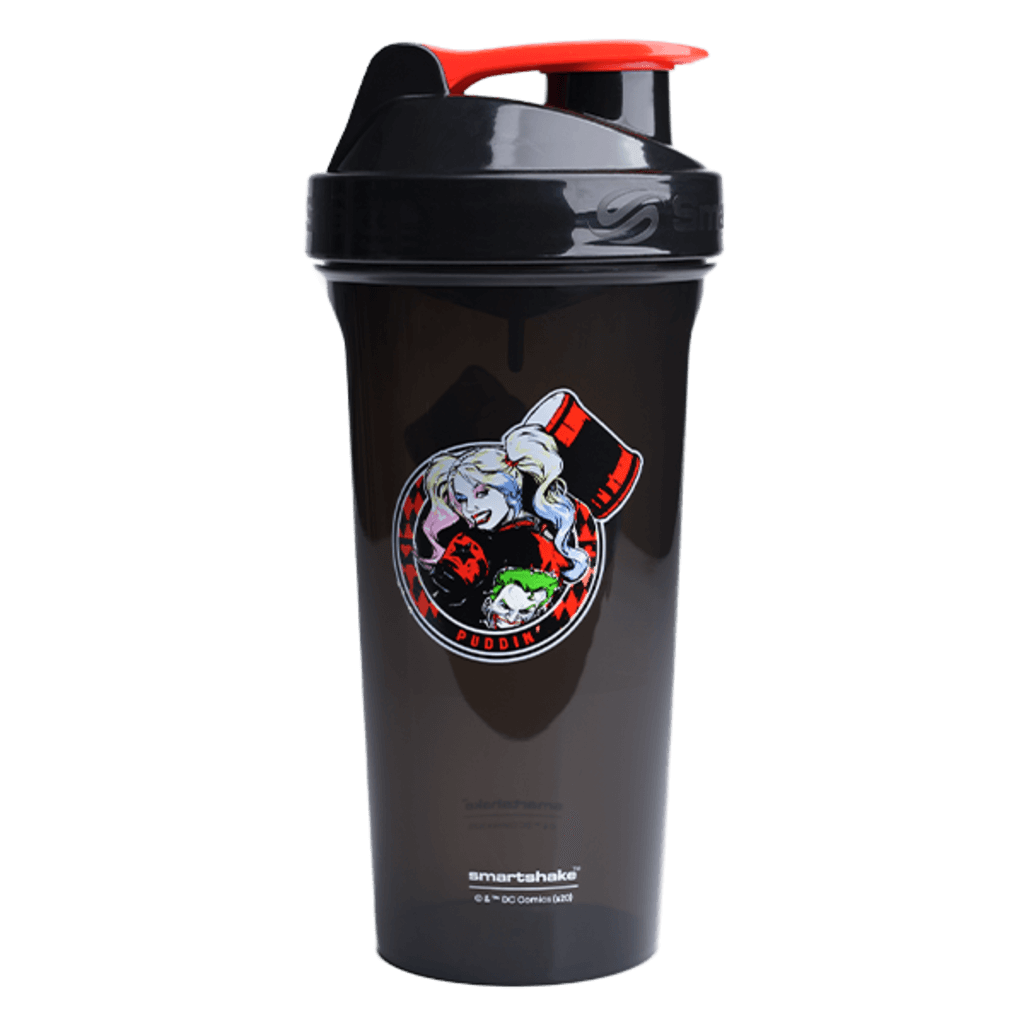 Superhero Comics Shaker (1) & SMARTSHAKE-DC-COMICS-LITE-Shaker-800ml-HarleyQuinn