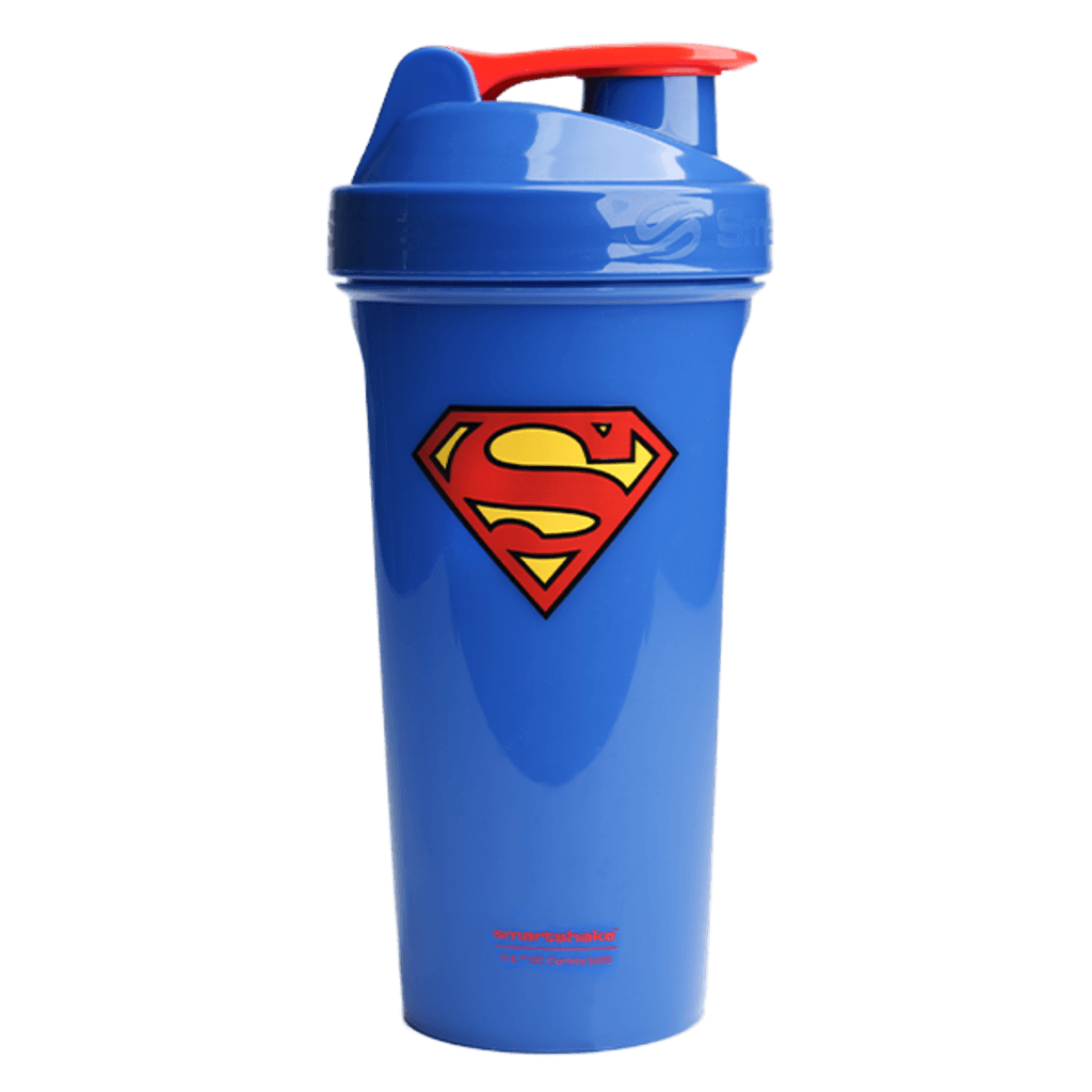 Superhero Comics Shaker (3) & SMARTSHAKE-DC-COMICS-LITE-Shaker-800ml-Superman