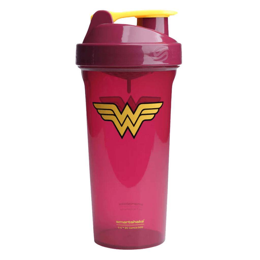 Superhero Comics Shaker (8) & SMARTSHAKE-DC-COMICS-LITE-Shaker-800ml-Wonder