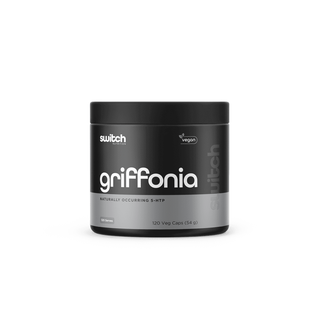 Griffonia (5-HTP) & SwitchNutrition-Essentials-Griffonia-120Caps