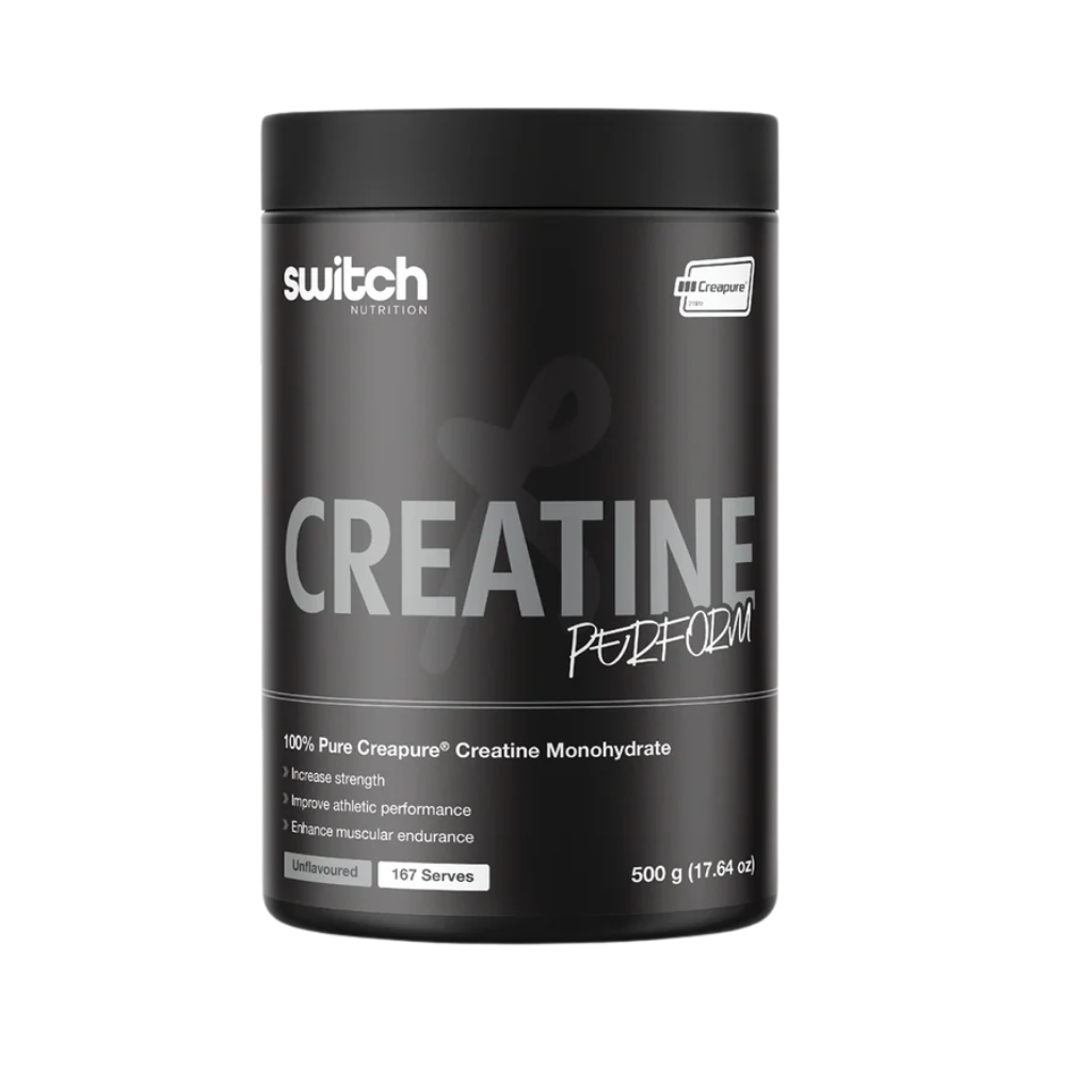 100% Pure Creapure Creatine & SWITCH-CreaPure-500g-Unf