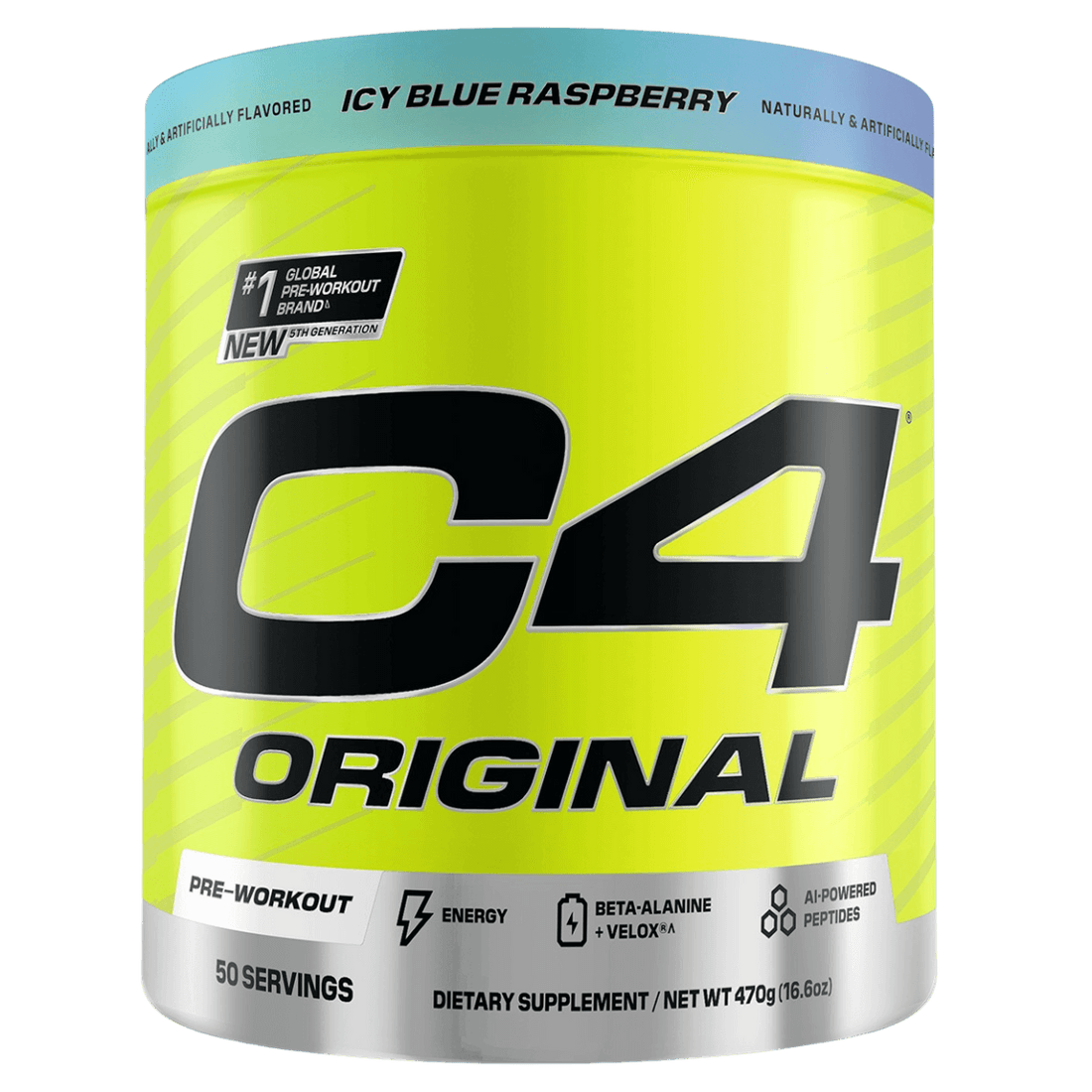 C4 Original (5) & Cellucor-C4-ORIGINAL-50srv-BluRasp