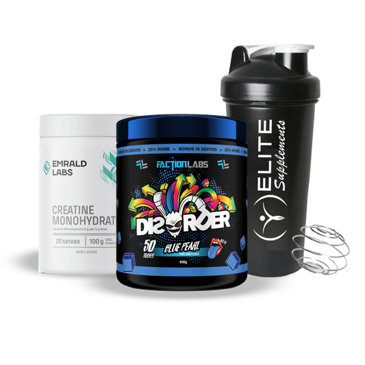 Disorder + Shaker + FREE Creatine