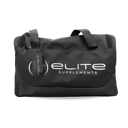 Elite Supps Training Duffle Bag V2 & EliteSupps-TrainingDuffleBag-Black