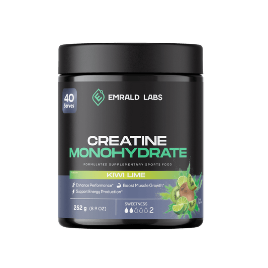 Flavoured Creatine Monohydrate & EL-Crea-Mono-FLAV-40srv-Kiwi