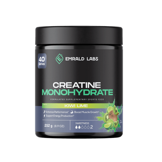 Flavoured Creatine Monohydrate & EL-Crea-Mono-FLAV-40srv-Kiwi
