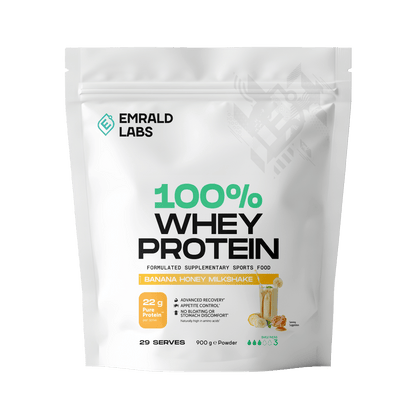 100% Whey Protein (3) & Emrald-Whey-908g-BAN