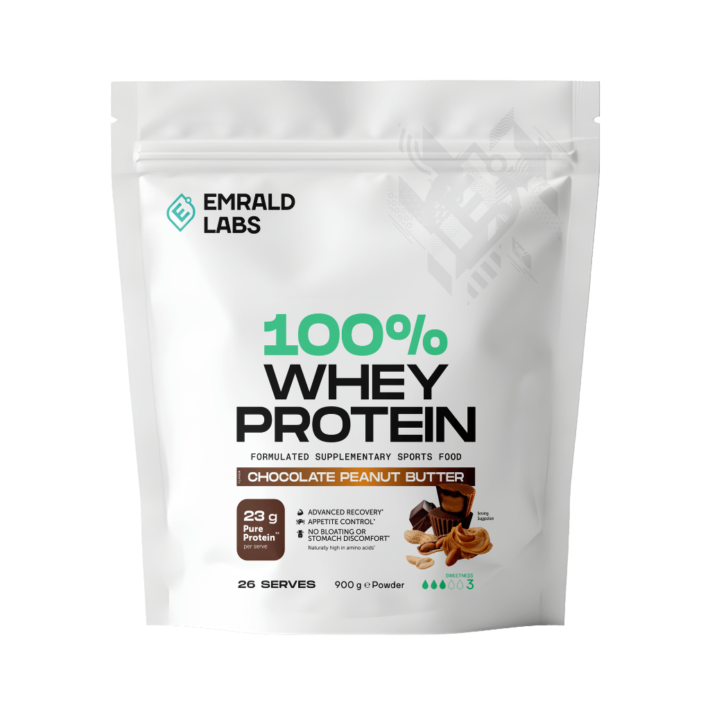 100% Whey Protein (4) & Emrald-Whey-908g-ChocPB