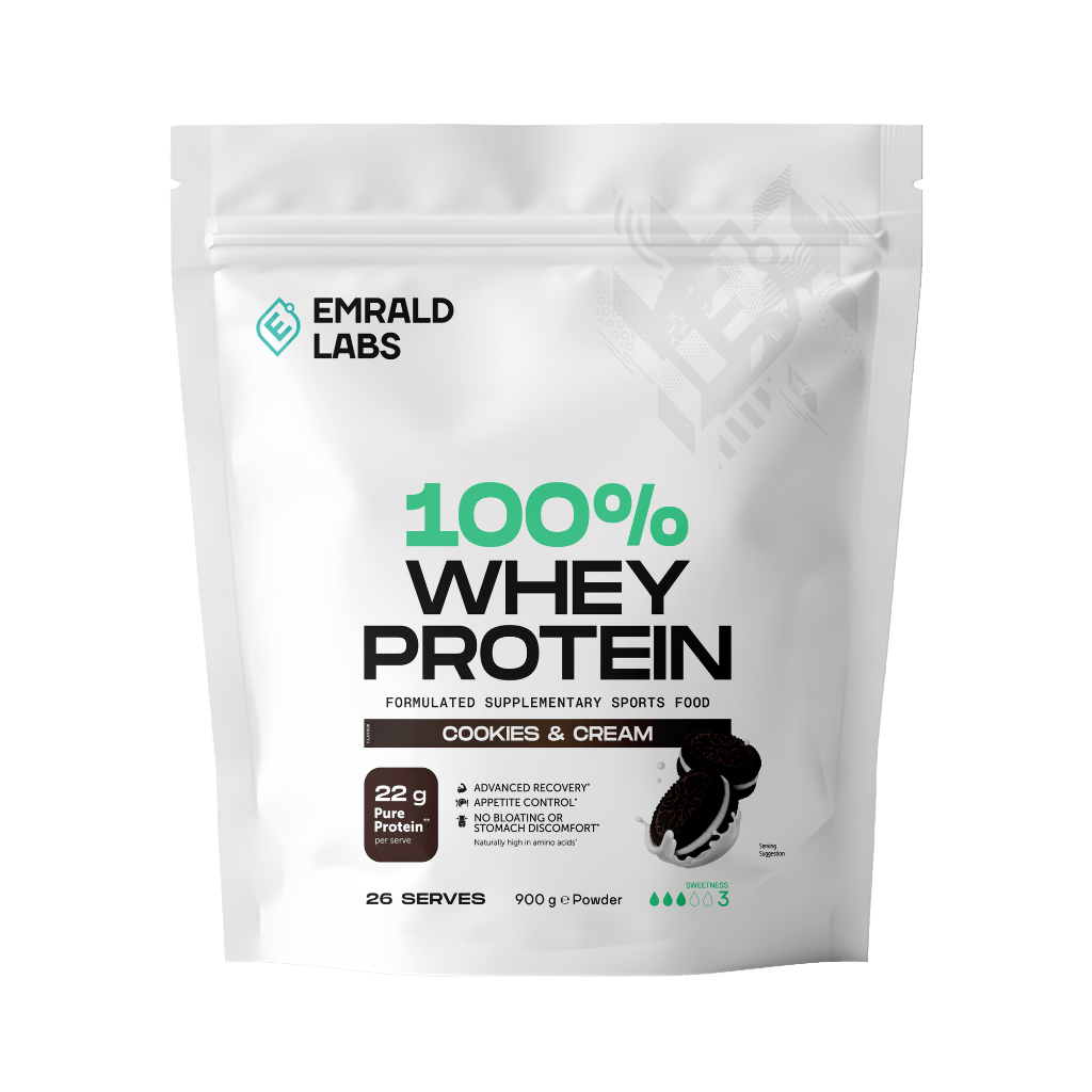 100% Whey Protein & Emrald-100%Whey-908g-C&C