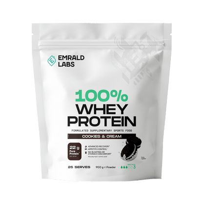 100% Whey Protein & Emrald-100%Whey-908g-C&C