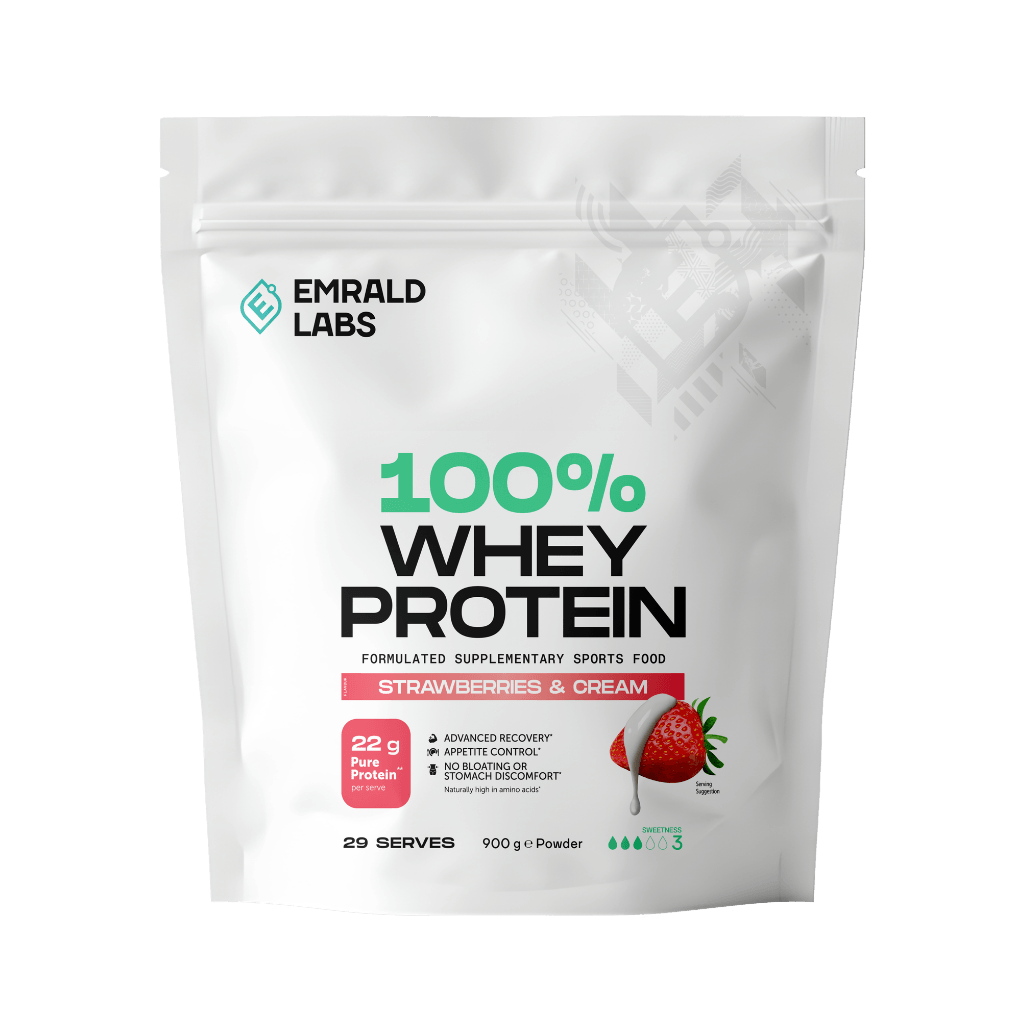 100% Whey Protein (1) & Emrald-100%Whey-908g-S&C