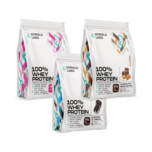 100% Whey Protein 900g | Triple Pack