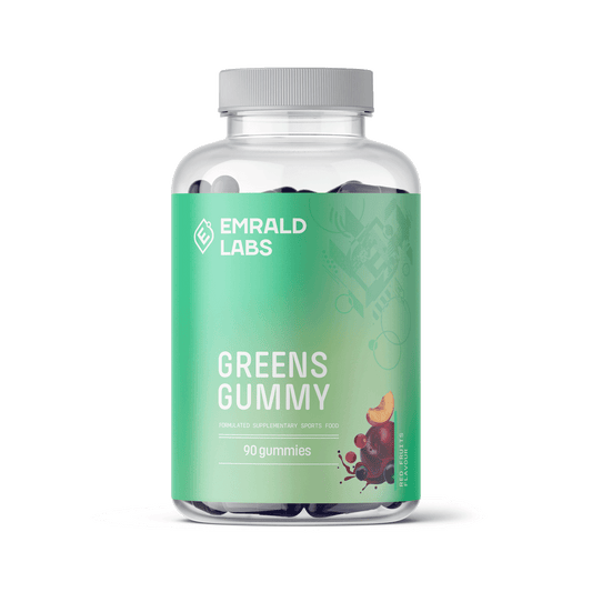 Greens Gummy & EL-GREENS-GUMMY-90-Red