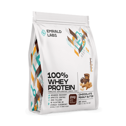 100% Whey Protein (23) & Emrald-Whey-908g-ChocPB