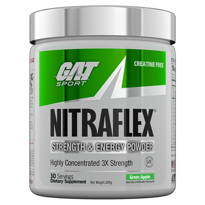 Nitraflex & Gat-Nitraflex-30Srv-GreenApple