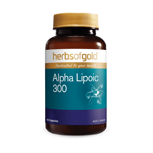 Herbs of Gold Alpha Lipoic Acid 300 & HOG-ALA-300-60CAPS