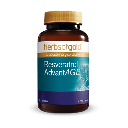 Herbs of Gold Resveratol AdvantAGE | 60 Caps