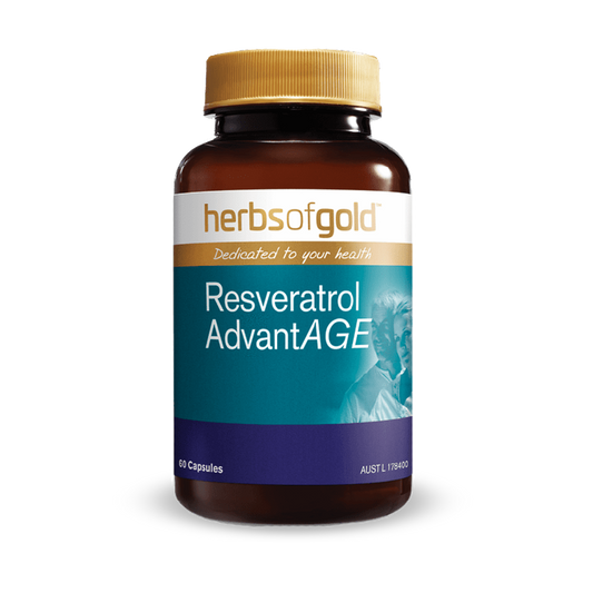 Herbs of Gold Resveratol AdvantAGE | 60 Caps