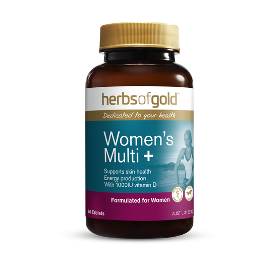 Herbs of Gold Womens Multi Plus Grapeseed 12000
