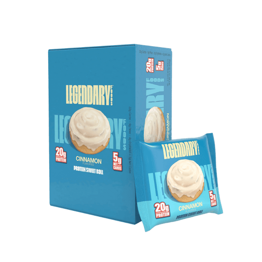 Legendary Protein Sweet Roll & LF-Pro-SRoll-8pack-Cinn