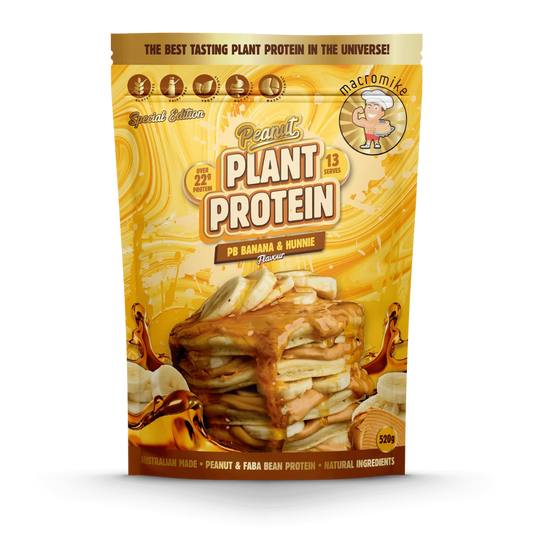 Peanut Plant Protein | SPECIAL & MacroMike-Luxe-PeaPro-520g-BanHon