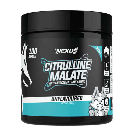 Citrulline Malate & NEXUS-Citrulline-300g-Unf