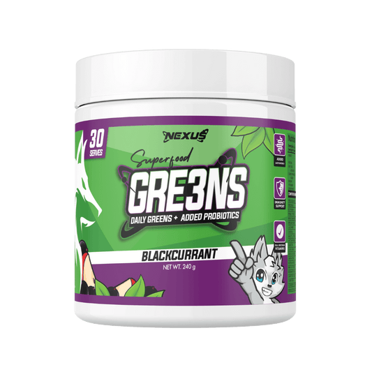 Superfood Gre3ns & NEXUS-Gre3ns-30Srv-BlkCur
