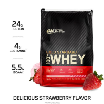 Gold Standard 100% Whey (17) & ON-GSW-100%-10lb-ST