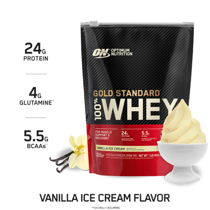 Gold Standard 100% Whey (14) & ON-GSW-1lb-454g-V