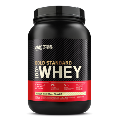 Gold Standard 100% Whey (1) & ON-GSW-100%-909g-V