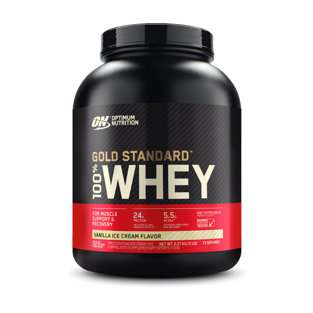 Gold Standard 100% Whey (16) & ON-GSW-100%-5lb-V