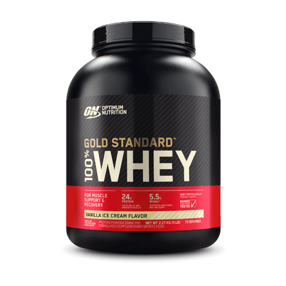 Gold Standard 100% Whey (16) & ON-GSW-100%-5lb-V
