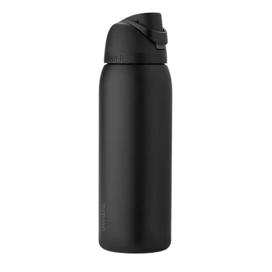 Owala Freesip Stainless Steel Bottle & OWALA-FREESIP-1.185L-Black