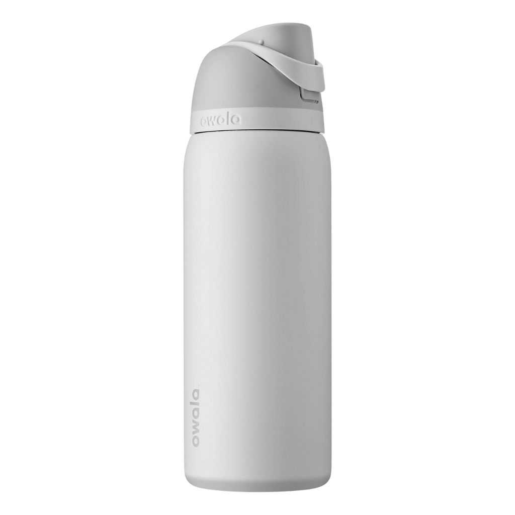 Owala Freesip Stainless Steel Bottle (1) & OWALA-FREESIP-1.185L-White