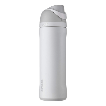 Owala Freesip Stainless Steel Bottle (3) & OWALA-FREESIP-710ml-White