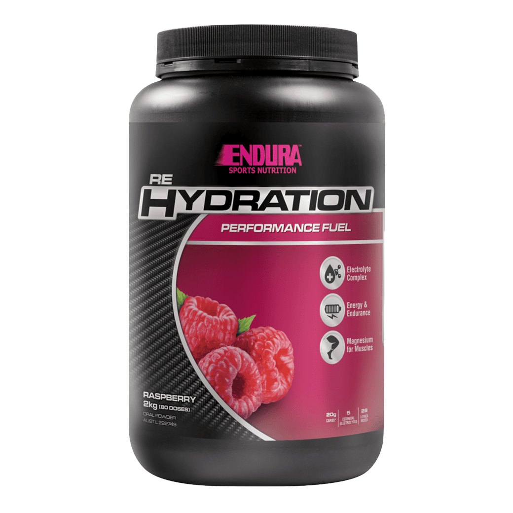Rehydration Performance Fuel & Endura-RehydrationPerformanceFuel-80Srv-Raspberry