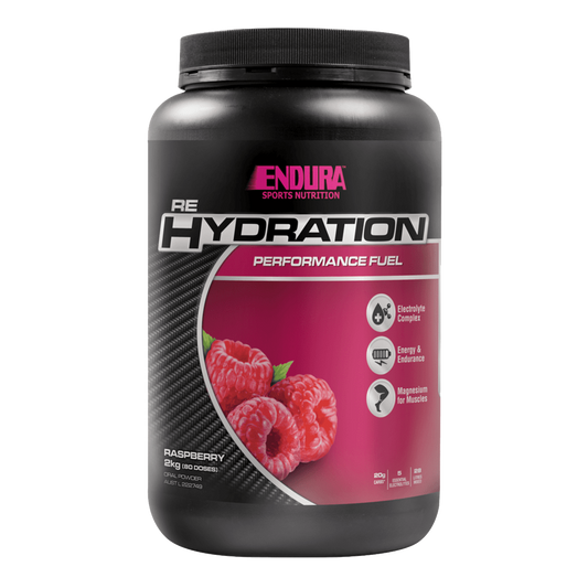Rehydration Performance Fuel & Endura-RehydrationPerformanceFuel-80Srv-Raspberry
